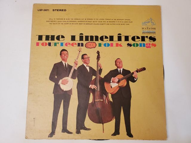 The Limeliters Fourteen 14K Folk Songs vinyl record