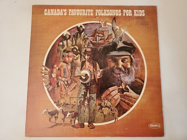 Unknown Canada's Favourite Folksongs for Kids vinyl record
