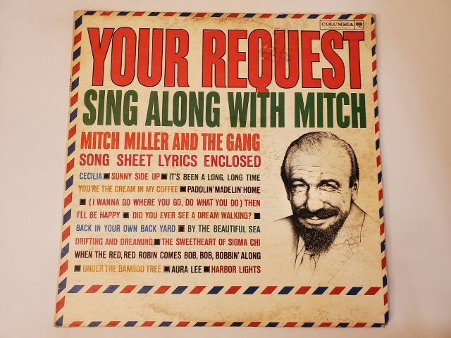 Mitch Miller and The Gang Your Request - Sing Along with Mitch vinyl record