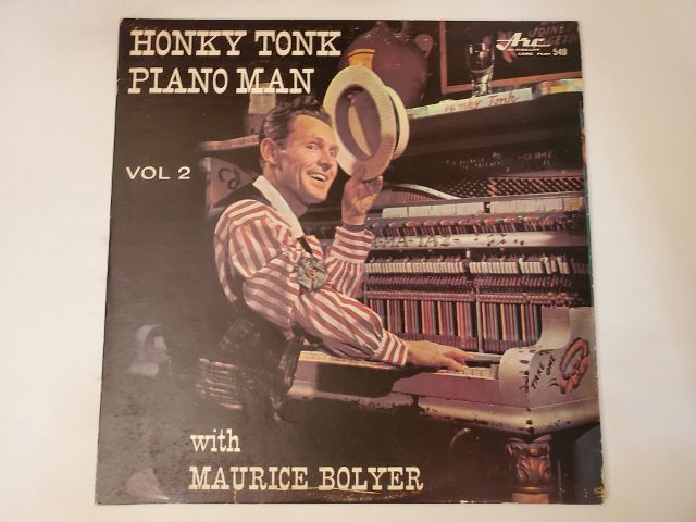 Maurice Bolyer Honky Tonk Piano Man Vol 2 vinyl record