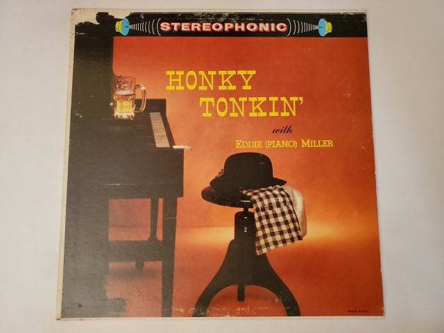 Eddie (Piano) Miller Honky Tonkin' vinyl record