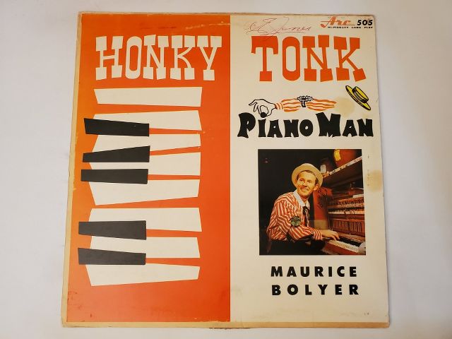 Maurice Bolyer Honky Tonk Piano Man vinyl record