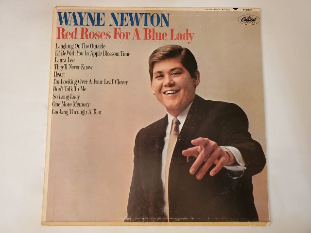 Wayne Newton Red Roses for a Blue Lady vinyl record