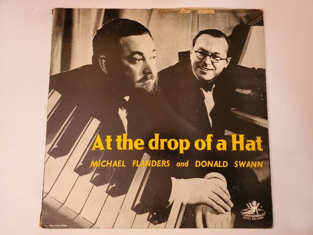 Michael Flanders and Donald Swann At the Drop of a Hat vinyl record