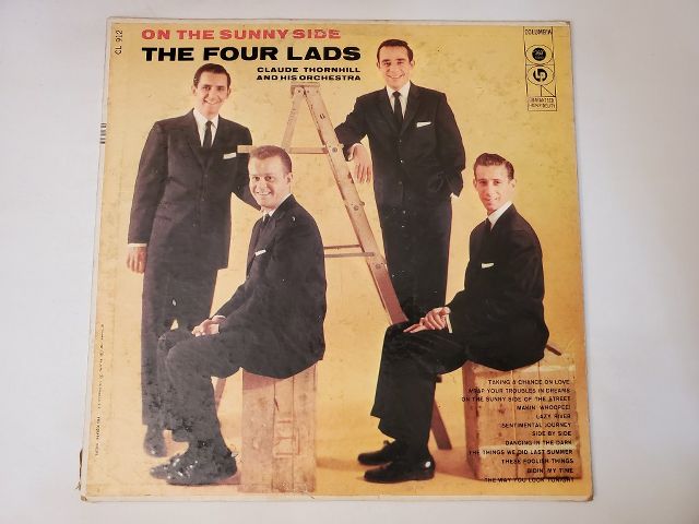 The Four Lads On the Sunny Side vinyl record
