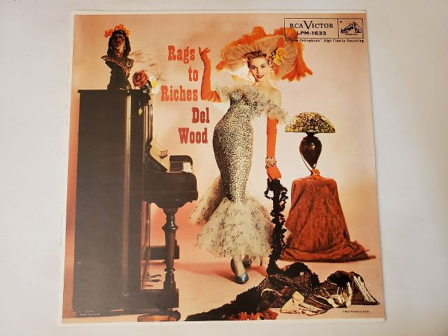 Del Wood Rags to Riches vinyl record
