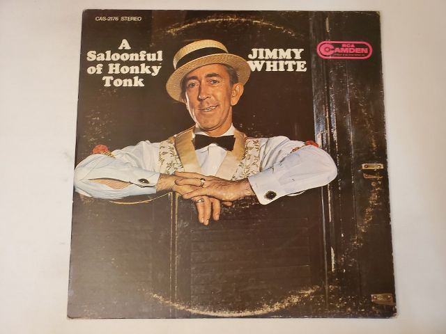 Jimmy White A Saloonful of Honky Tonk vinyl record