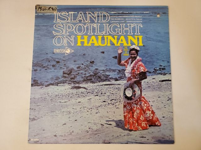 Haunani Island Spotlight vinyl record