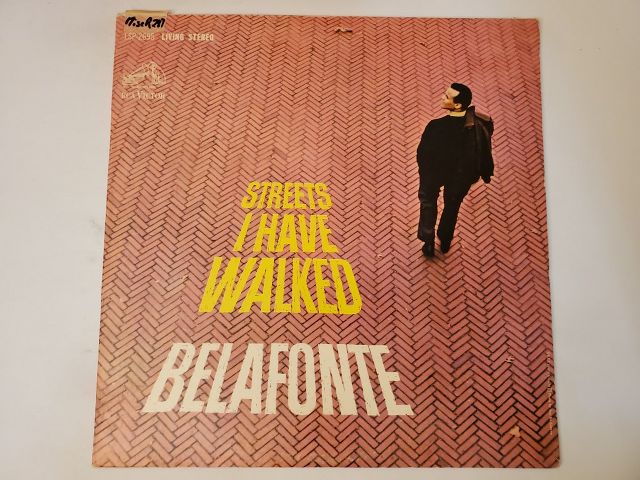 Harry Belafonte Streets I Have Walked vinyl record