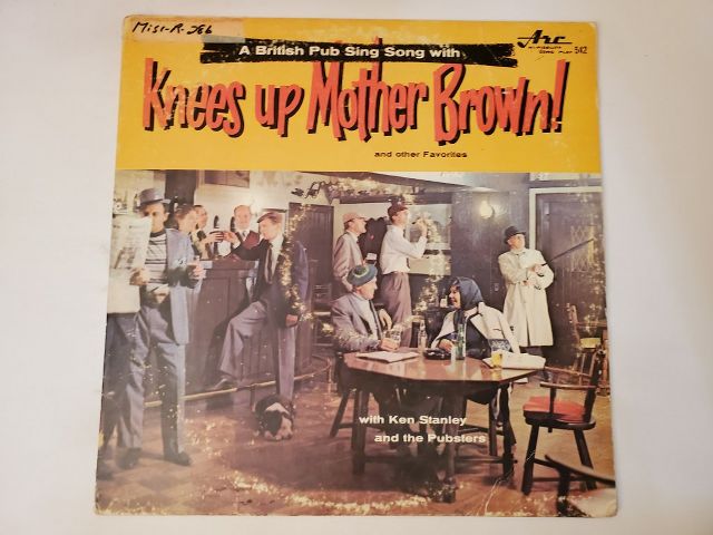 Ken Stanley and the Pubsters Knees Up Mother Brown vinyl record