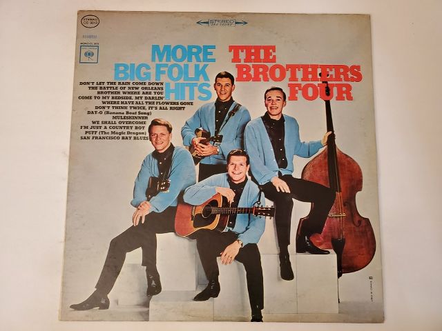 The Brothers Four More Big Folk Hits vinyl record