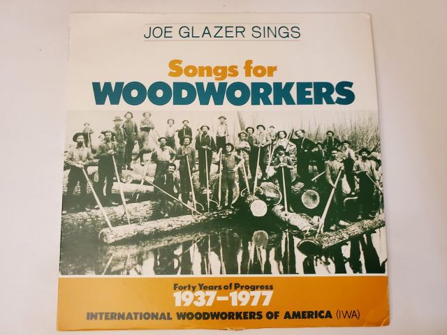 Joe Glazer Songs for Woodworkers vinyl record