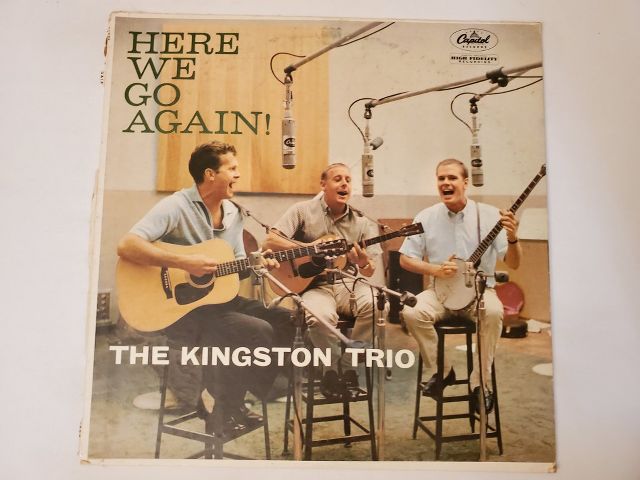 The Kingston Trio Here We Go Again vinyl record