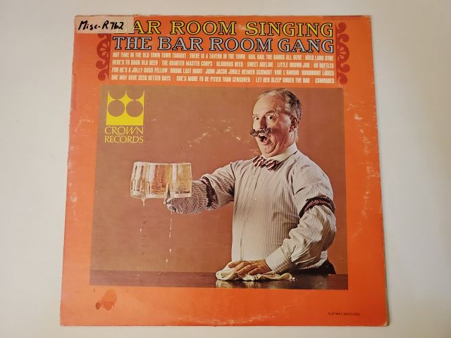 The Bar Room Gang Bar Room Singing vinyl record