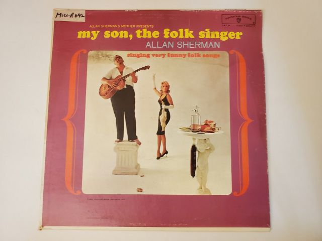 Allan Sherman My Son, the Folk Singer vinyl record