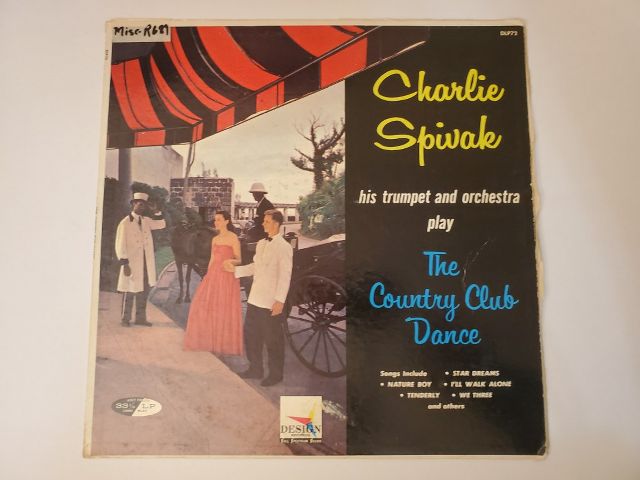 Charlie Spivak And His Orchestra The Country Club Dance vinyl record