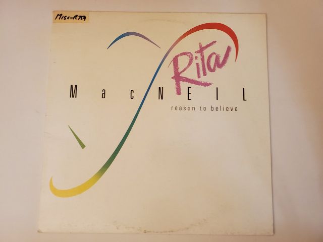 Rita MacNeil Reason to Believe vinyl record