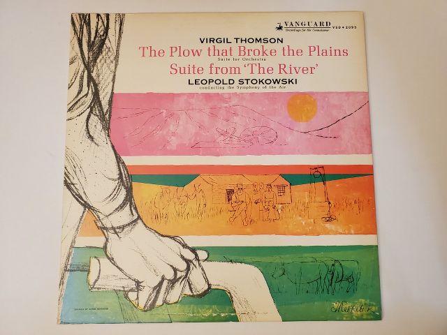 Virgil Thomson The Plow that Broke the Plains / Suite from 'The River' vinyl record