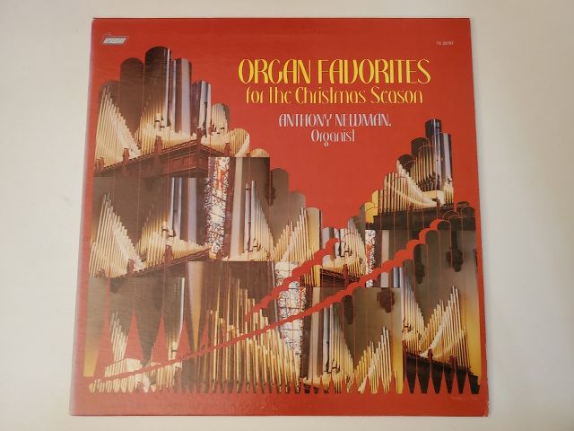 Anthony Newman Organ Favorites for the Christmas Season vinyl record
