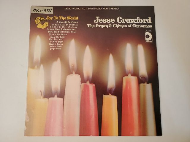 Jesse Crawford The Organ & Chimes of Christmas vinyl record