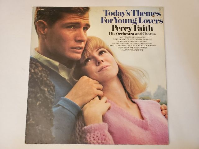 Percy Faith Today's Themes for Young Lovers vinyl record