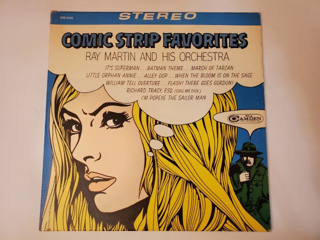 Ray Martin and His Orchestra Comic Strip Favorites vinyl record