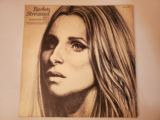 Barbra Streisand Live Concert at the Forum vinyl record