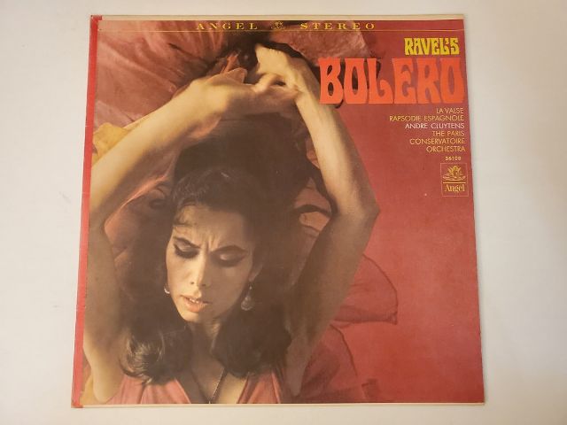 Andr? Cluytens Ravel's Bolero vinyl record