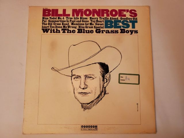 Bill Monroe Bill Monroe's Best vinyl record