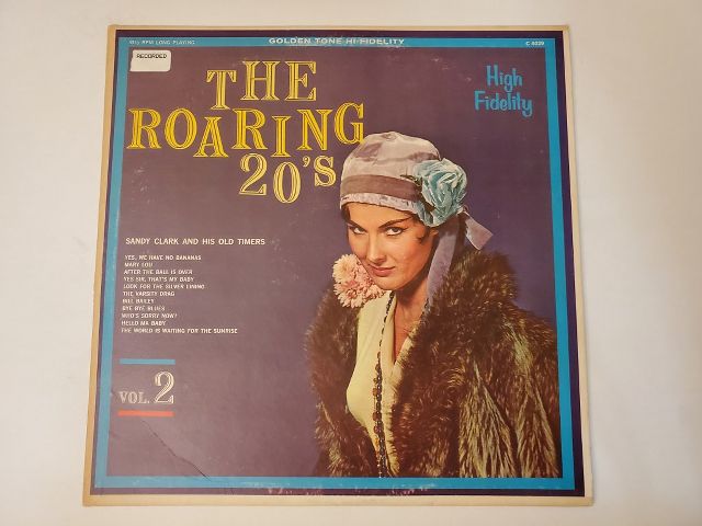 Sandy Clark and His Old Timers The Roaring 20's Vol. 2 vinyl record