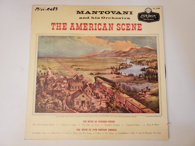 Mantovani and His Orchestra The American Scene vinyl record