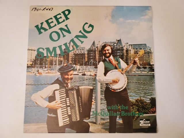 McQuillan Brothers Keep On Smiling vinyl record