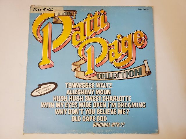 Patti Page The Patti Page Collection vinyl record