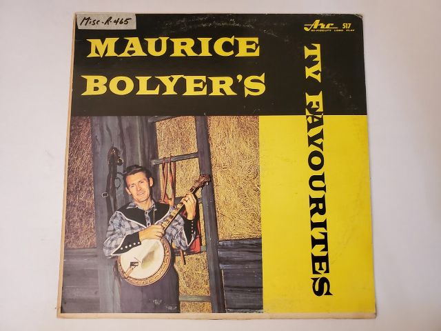 Maurice Bolyer My Favourites vinyl record