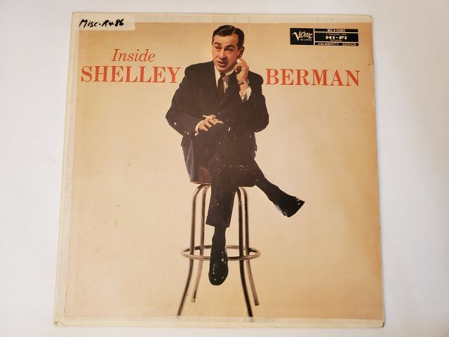 Shelley Berman Inside Shelley Berman vinyl record