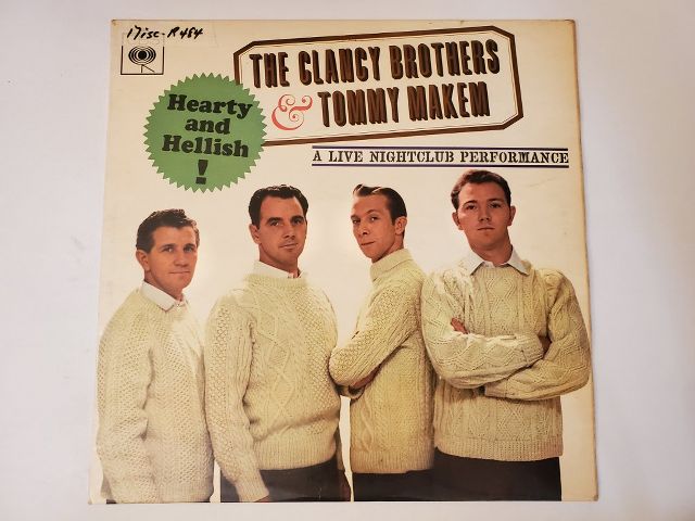 The Clancy Brothers & Tommy Makem Hearty and Hellish vinyl record