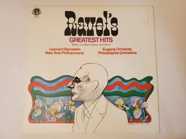 Leonard Bernstein & Eugene Ormandy Ravel's Greatest Hits vinyl record