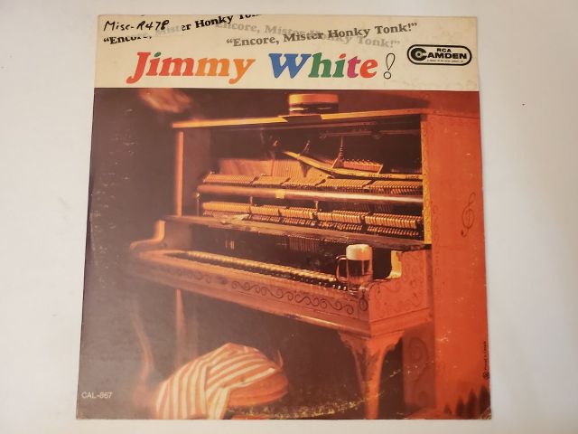 Jimmy White Encore, Mister Honky Tonk! vinyl record