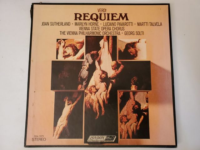 Giuseppe Verdi Requiem vinyl record