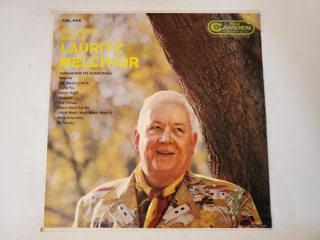Lauritz Melchior The Lighter Side of Lauritz Melchior vinyl record