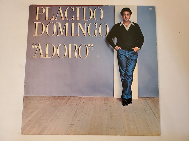 Placido Domingo Adoro vinyl record