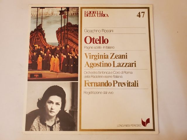Gioachino Rossini Otello vinyl record