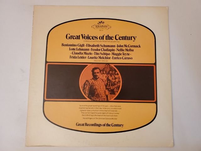 Various Artists Great Voices of the Century vinyl record