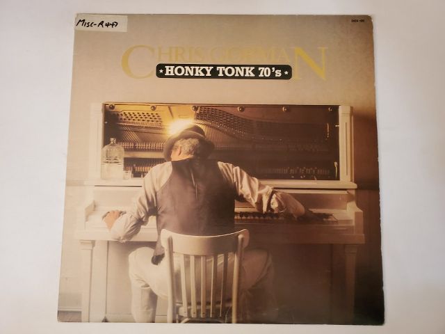 Chris German Honky Tonk 70's vinyl record