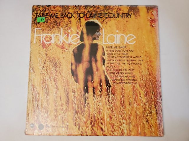 Frankie Laine Take Me Back to Laine Country vinyl record