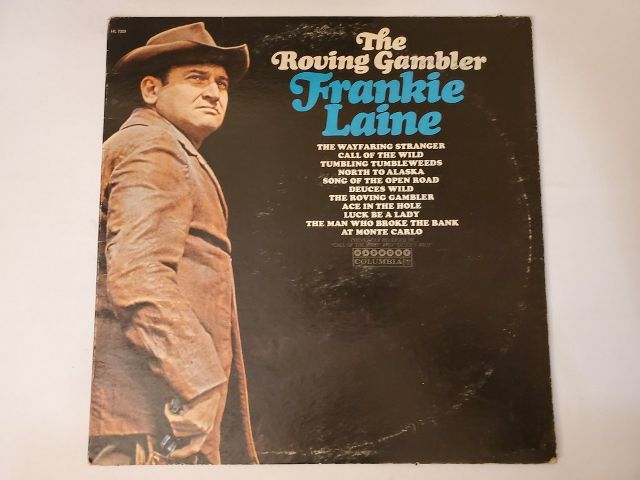 Frankie Laine The Roving Gambler vinyl record