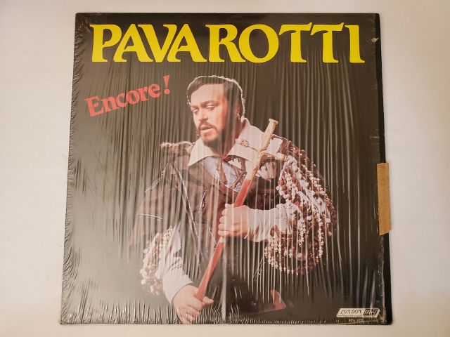 Luciano Pavarotti Encore vinyl record