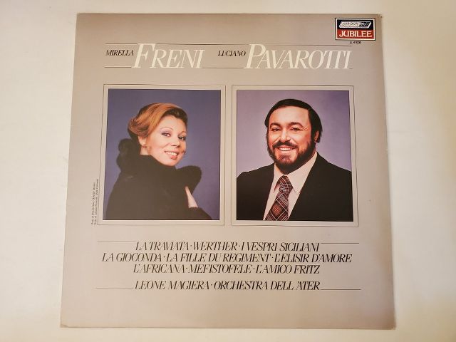 Mirella Freni, Luciano Pavarotti Freni Pavarotti vinyl record