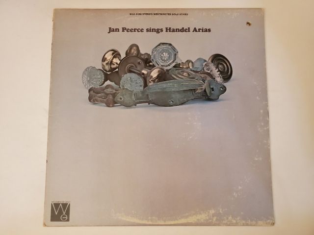 Jan Peerce Jan Peerce Sings Handel Arias vinyl record