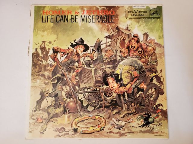 Homer & Jethro Life Can Be Miserable vinyl record